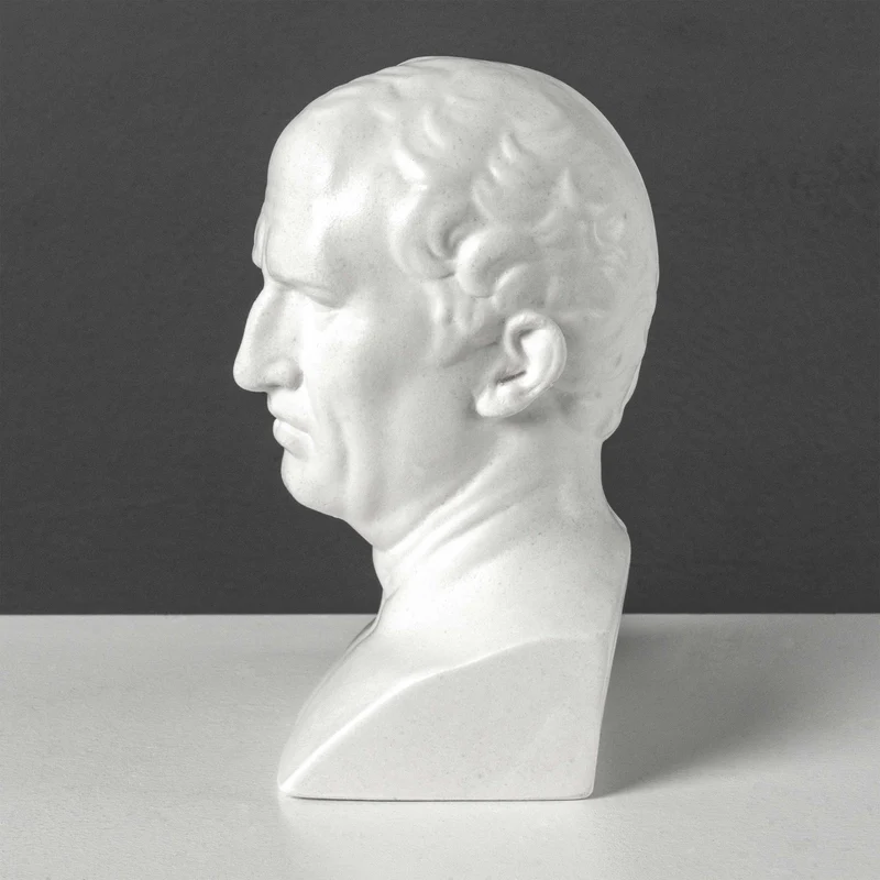 Buste de Cicéron - sculpture en marbre