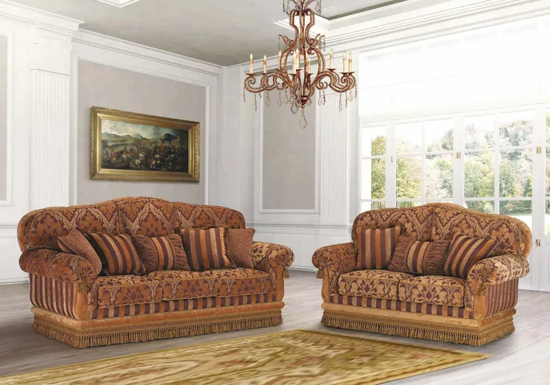 Canapé velours luxury gold GILLIAN