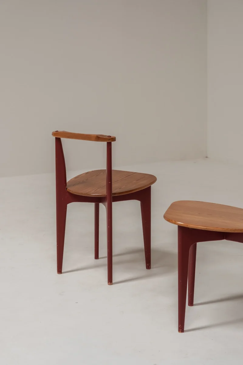 Pair of Yngve Ekström Chairs, Finland, 1950