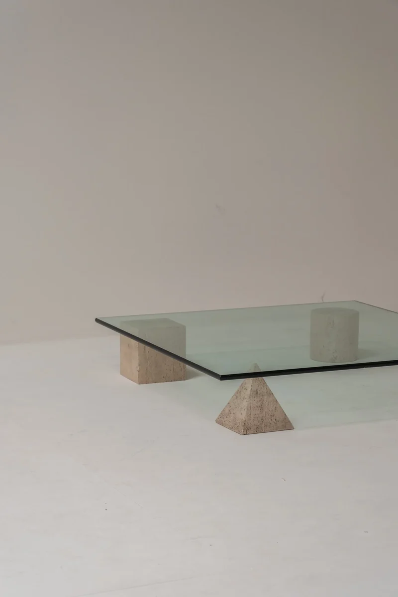 Metaphora Coffee Table by Lella & Massimo Vignelli for Casigliani 1970