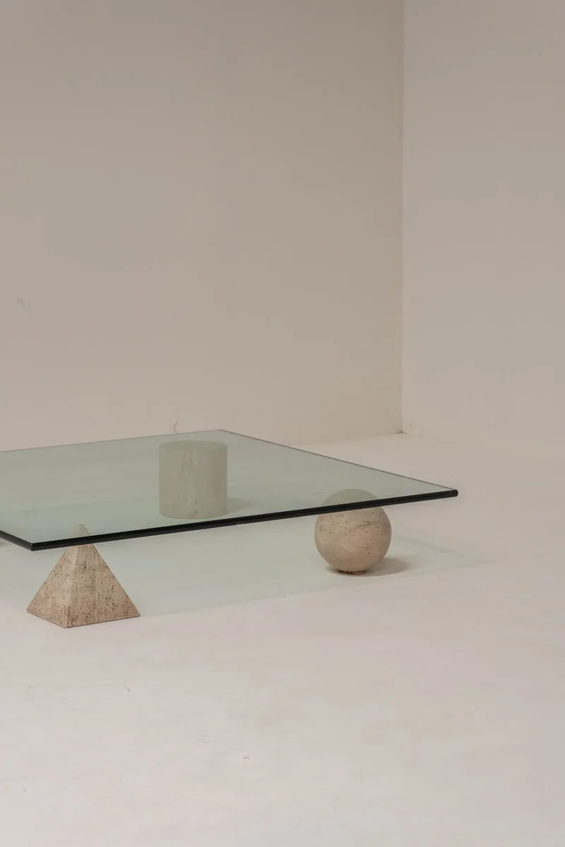 Metaphora Coffee Table by Lella & Massimo Vignelli for Casigliani 1970
