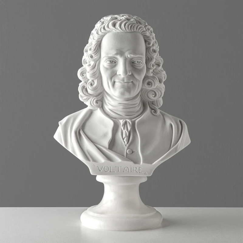 Buste de Voltaire — Esprit des Lumières