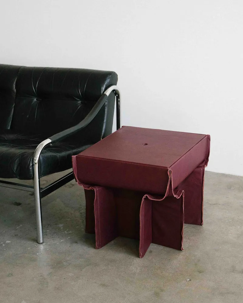FINN Leather Side Table
