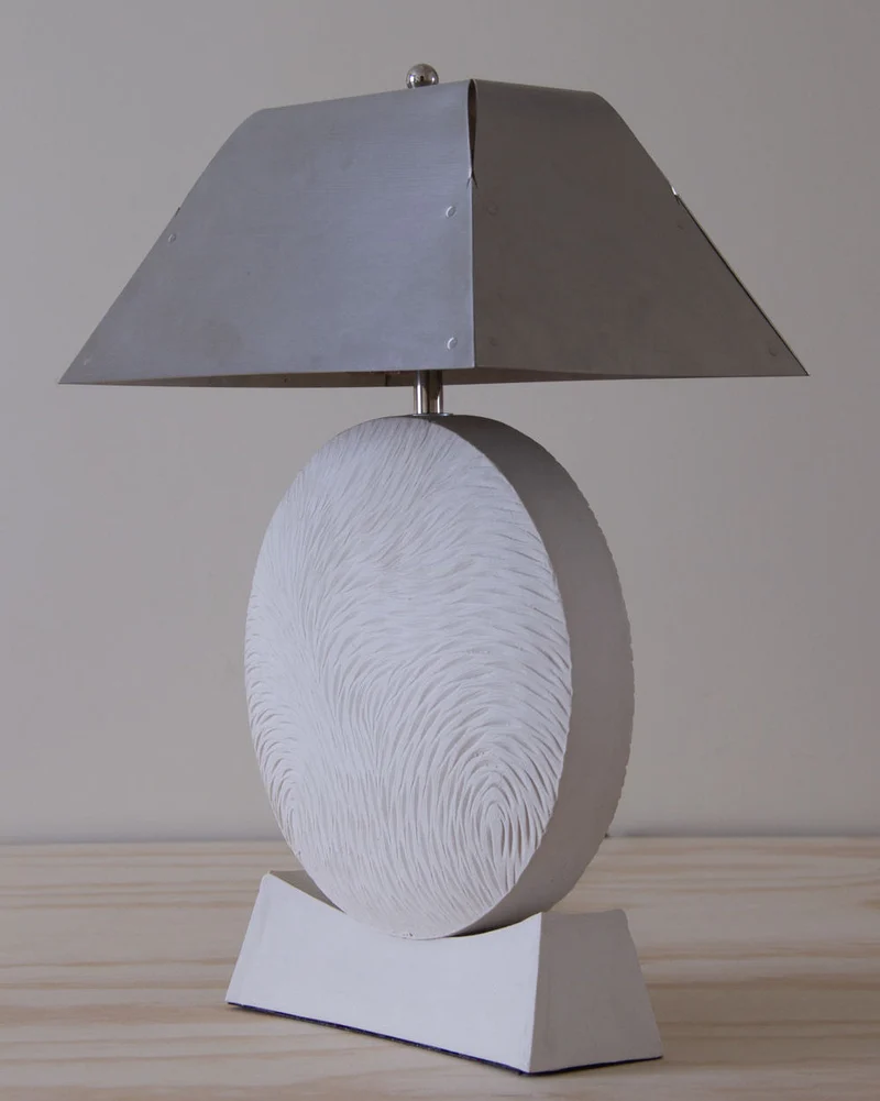 'Silverside' Table Lamp, Large