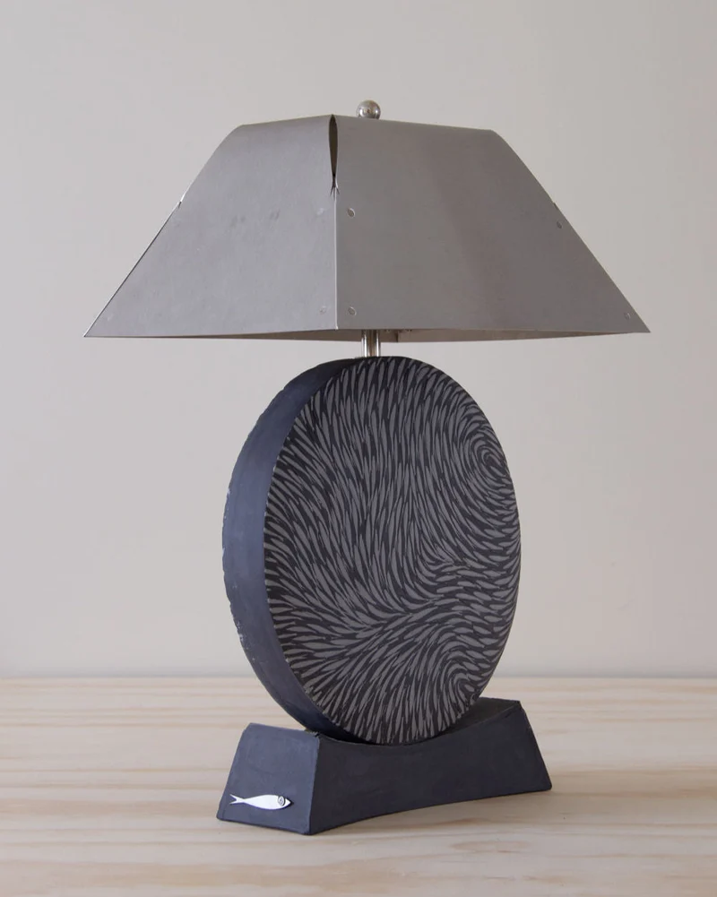 'Silverside' Table Lamp, Large