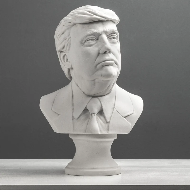 Buste Donald Trump – 45ᵉ président des États-Unis