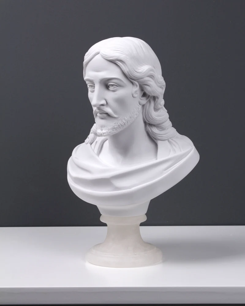 Buste de Jésus-Christ - sculpture en marbre