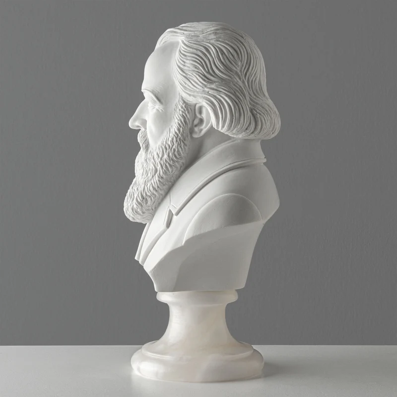 Buste de Johannes Brahms — Maître de l’Harmonie Romantique