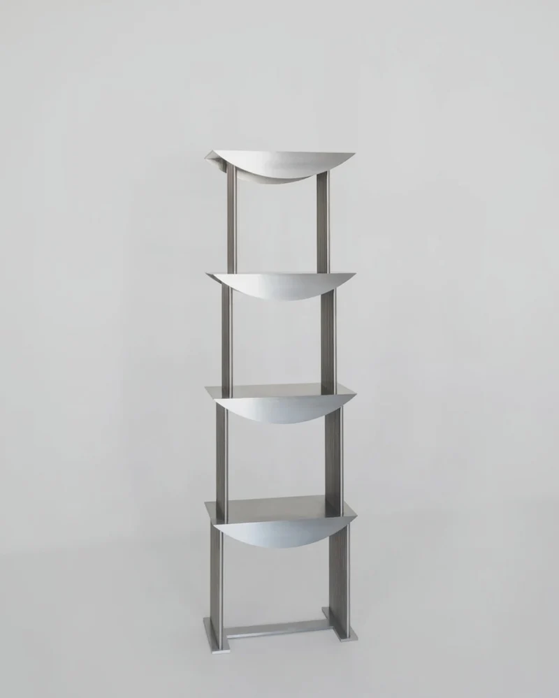 Etagère in Stainless Steel