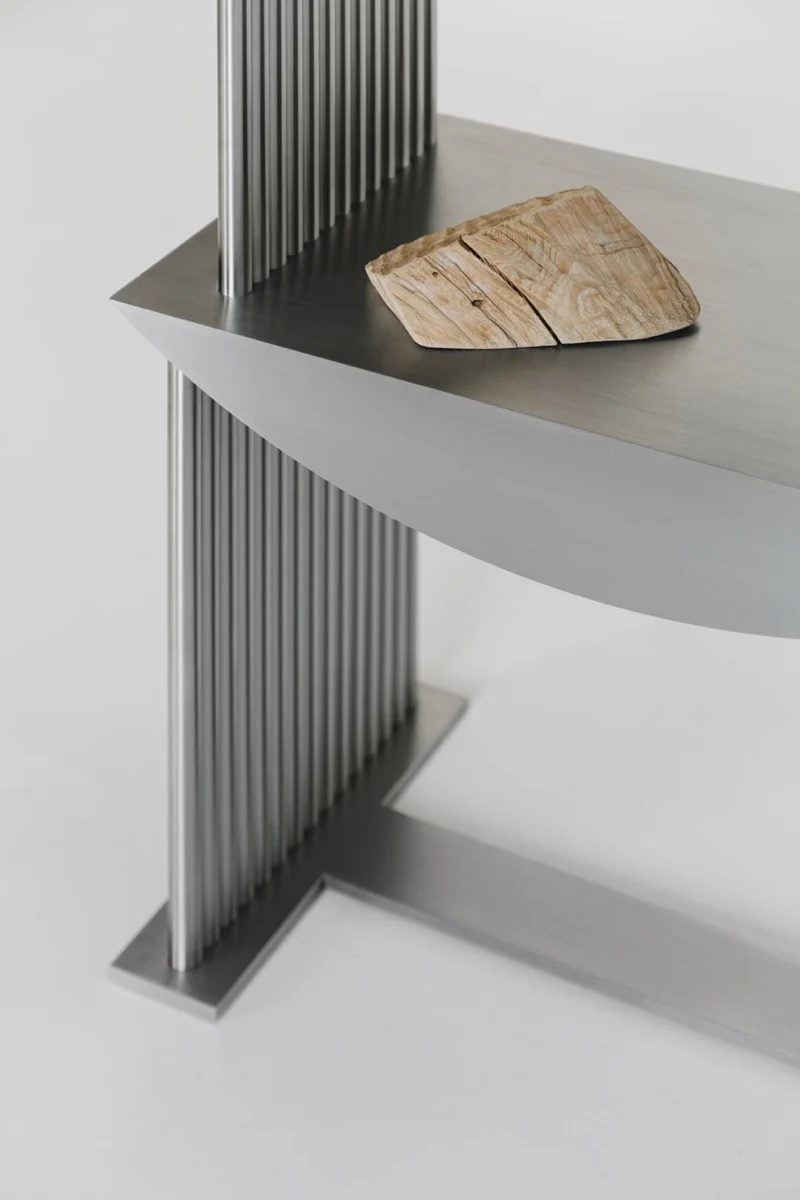 Etagère in Stainless Steel
