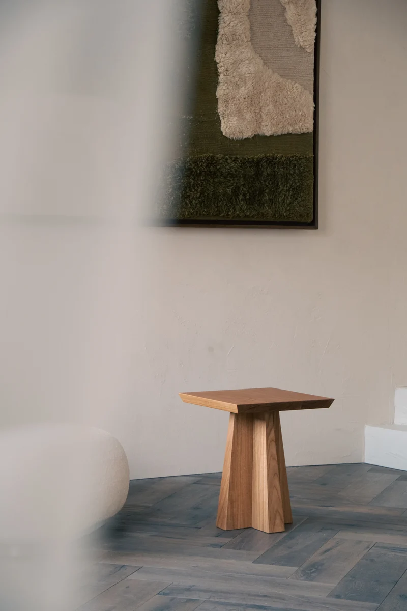 Side Table in Oak and Stained Ash - Collection