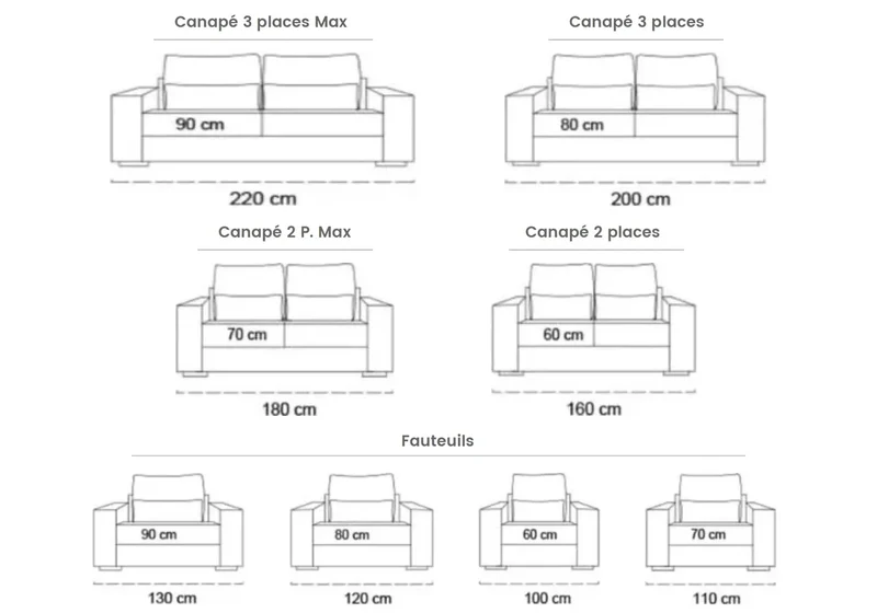 Canapé d'angle modulable en tissu gris clair - Syra