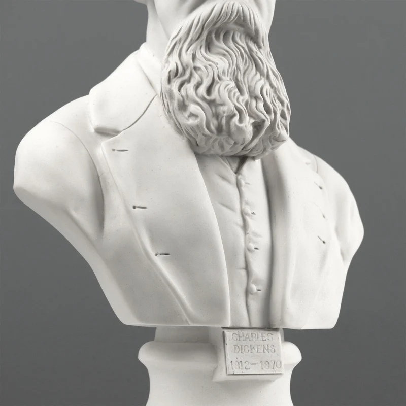 Buste Charles Dickens – Statue de l’écrivain anglais