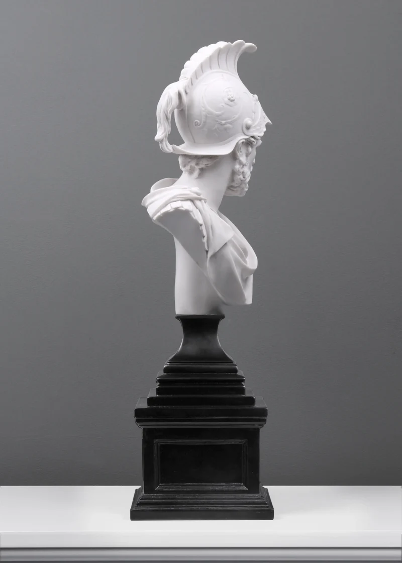 Buste d'Ajax (grande taille) - sculpture en marbre