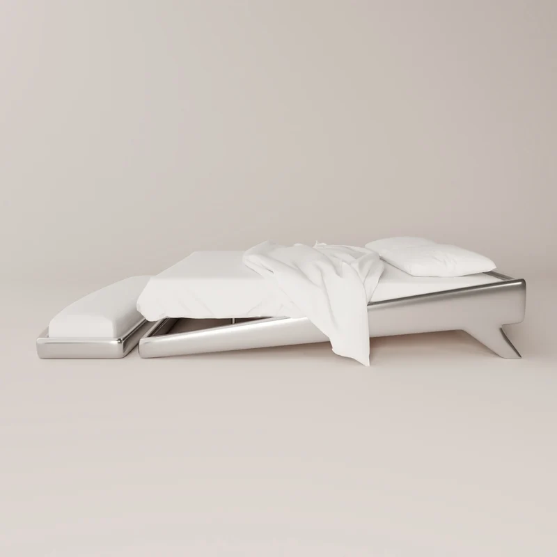 "Tusa" bed | walnut wood