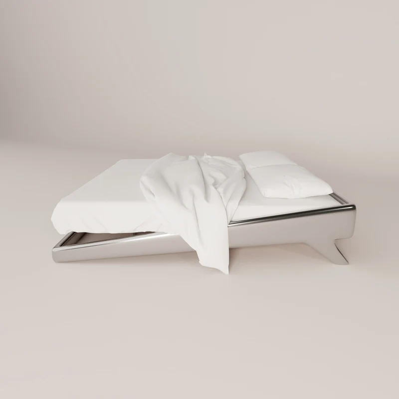 "Tusa" bed | walnut wood