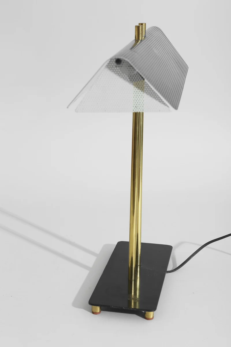 Vintage Mid-Century Brass Desk Lamp