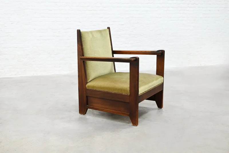 Hague School Armchair, The Netherlands, 1920s