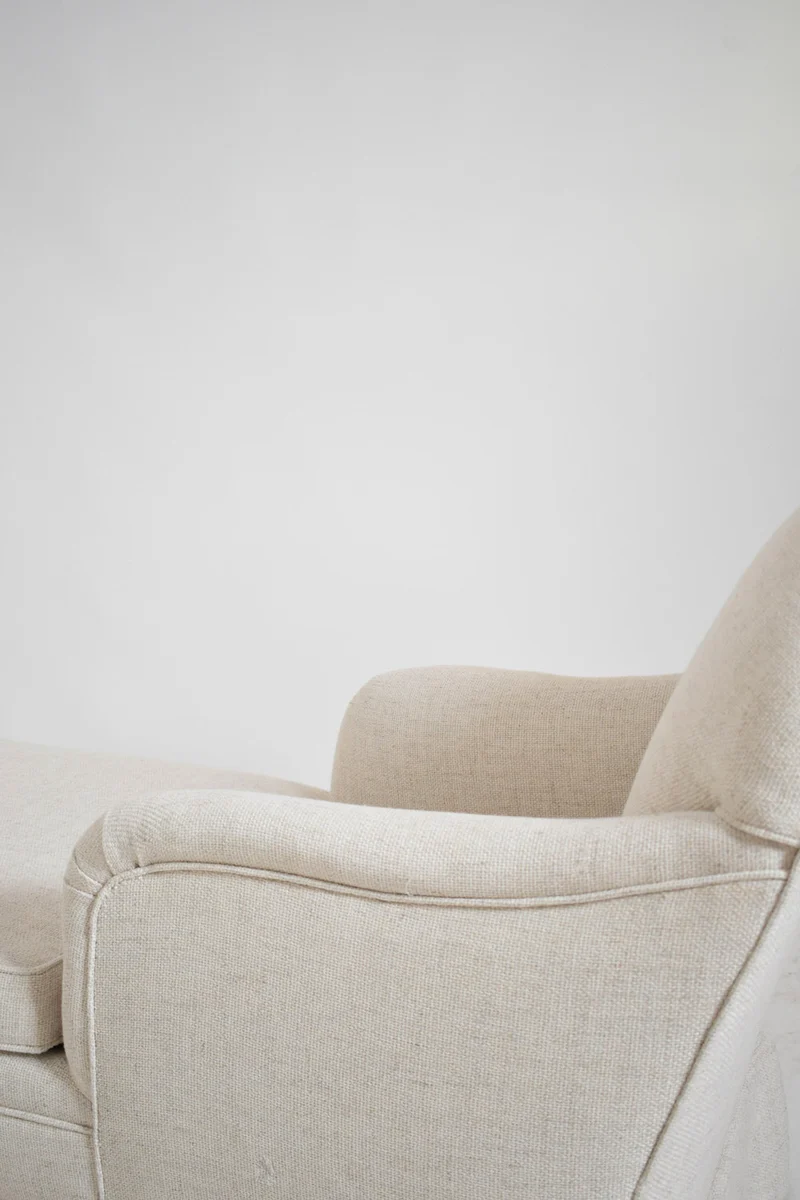 Fabric lounge chair, 1960s