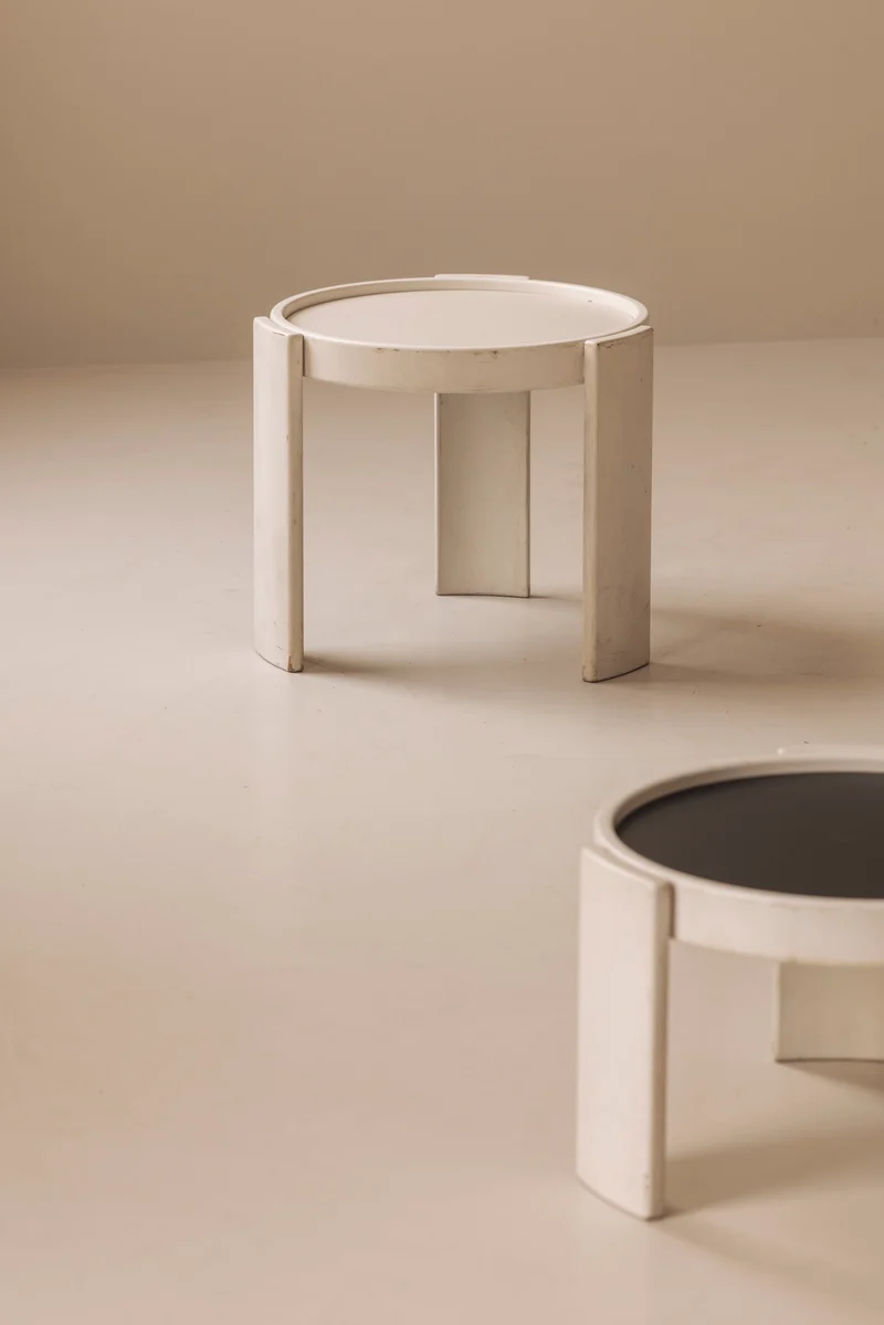 Model 780 side tables by Gianfranco Frattini for Cassina, Italy 1960s