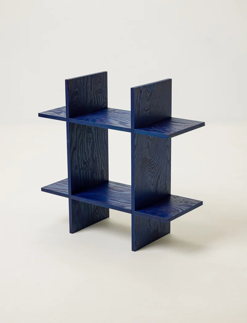 Mini Pine Grid Shelf