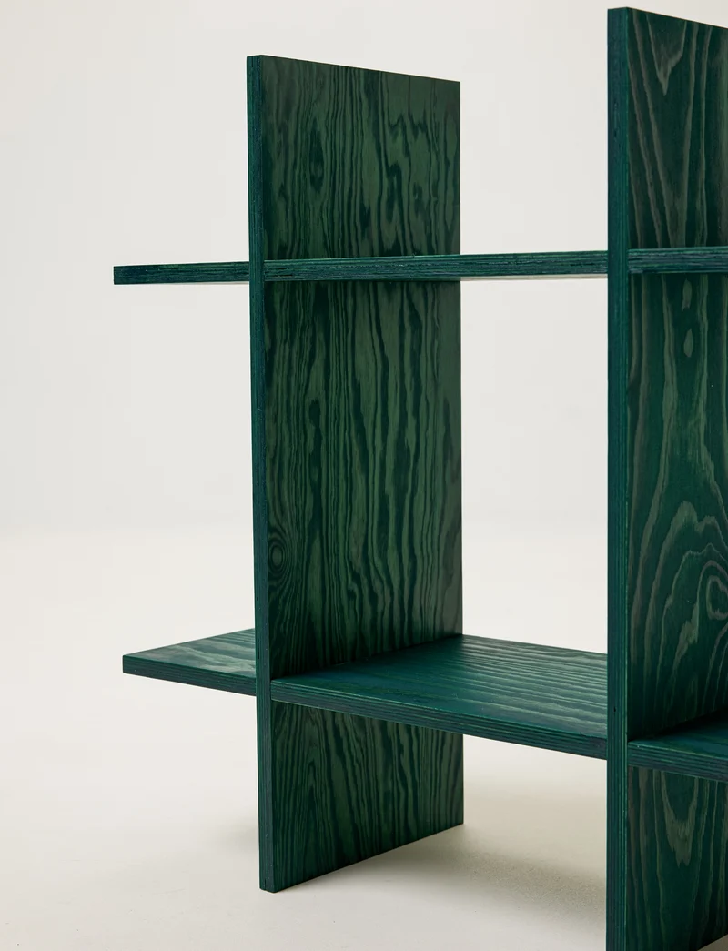 Mini Pine Grid Shelf