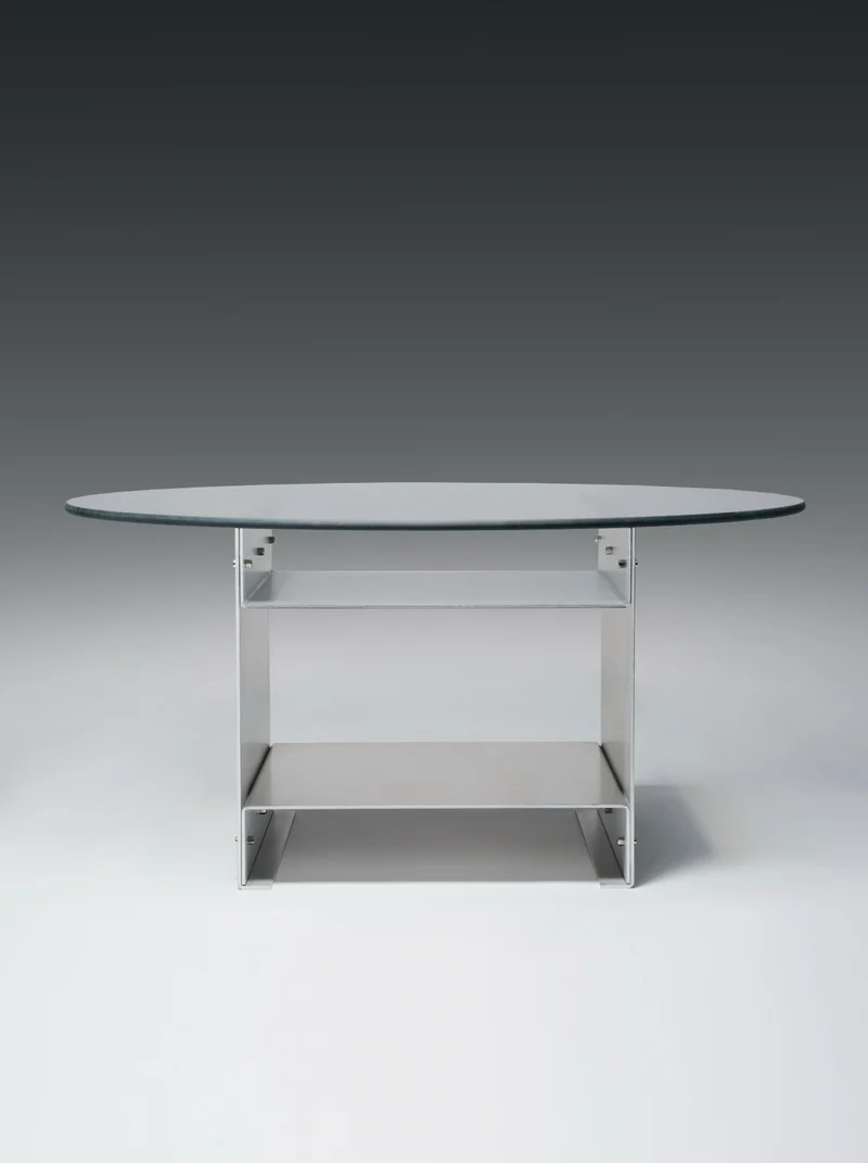 Glass Wing Table