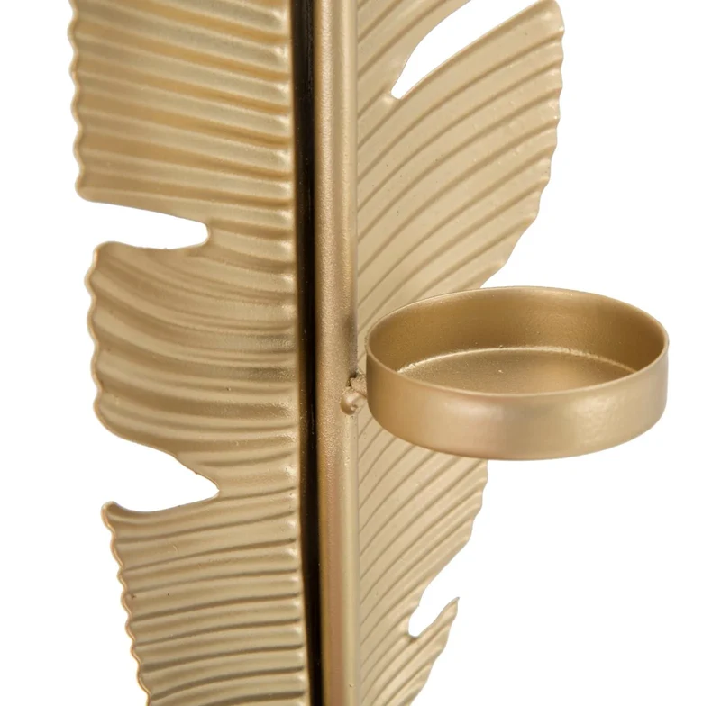 Décoration à la feuille dorée (sculpture moderne)
