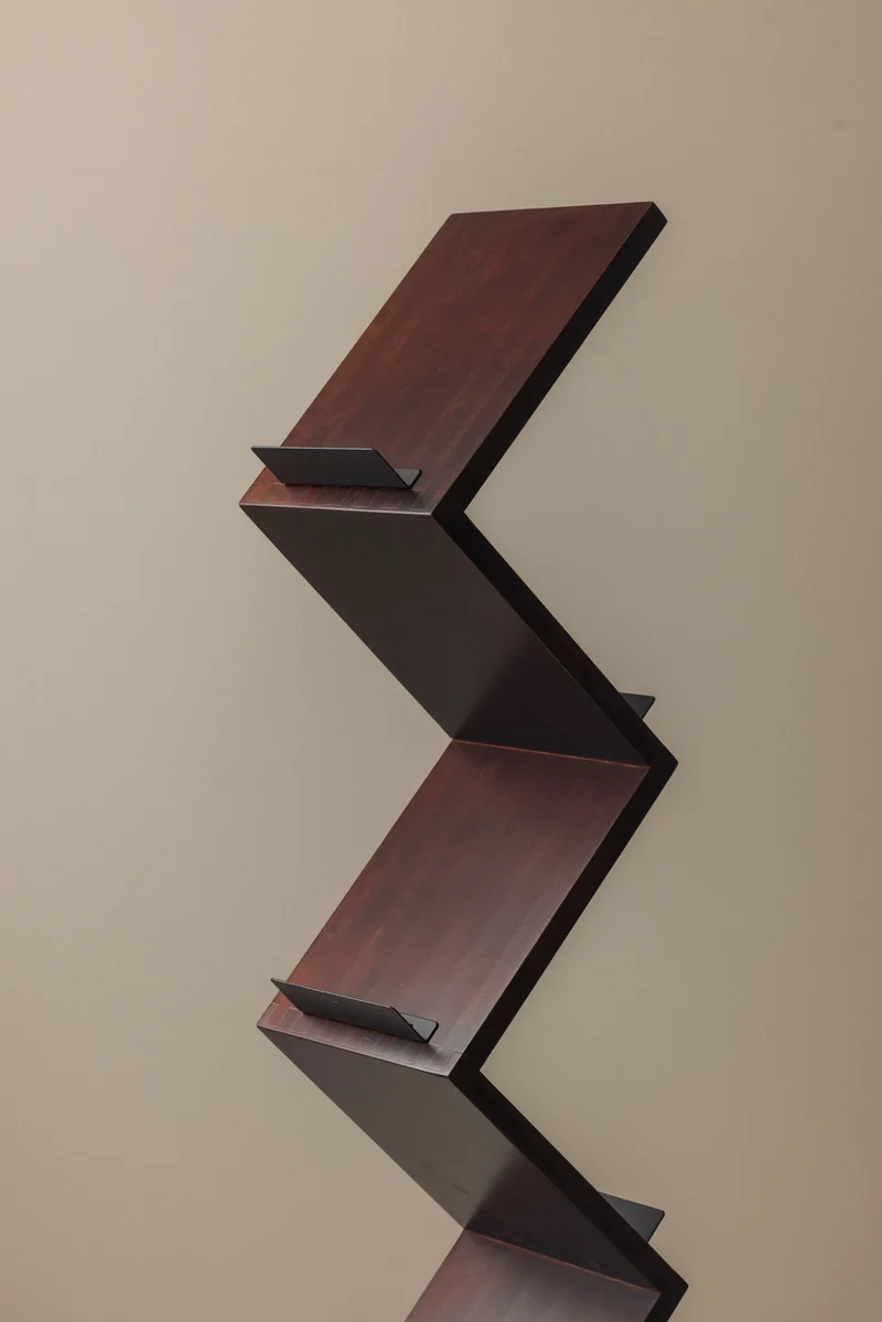 Magazine ‘Zink’ shelf by Jonas Bohlin for Källemo, Sweden 1984