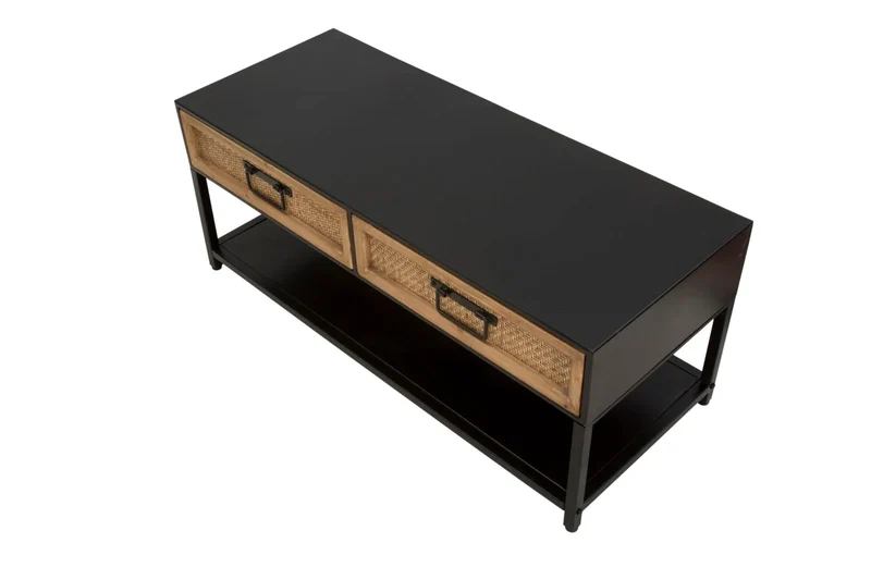 Meuble TV en bois avec tiroirs – Meuble multimédia Hanoi