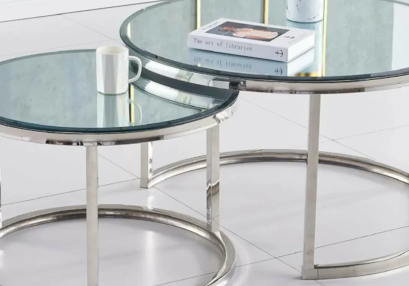 Tables gigognes miroir - Orea