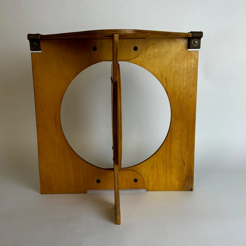 Plywood Collapsible Stool By Barry Simson