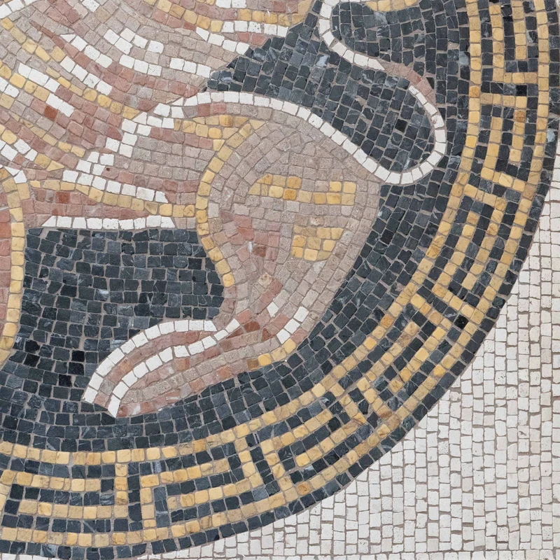 Mosaïque Lion ailé - en marble