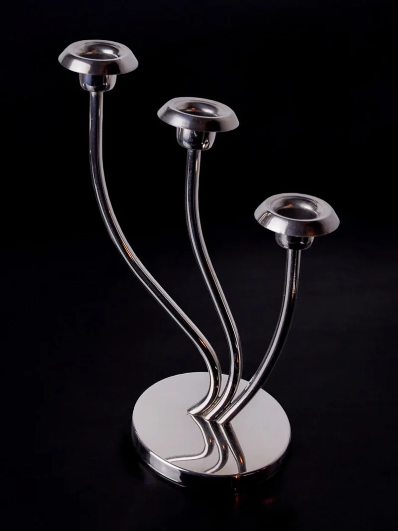 Art deco Candleholders, Spain, 1970