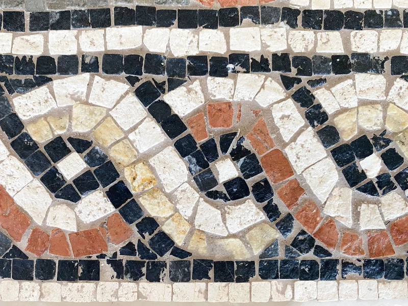 Mosaïque Canards - en marble