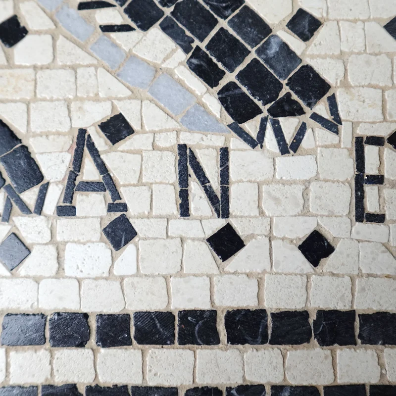 Mosaïque Cave Canem - en marble