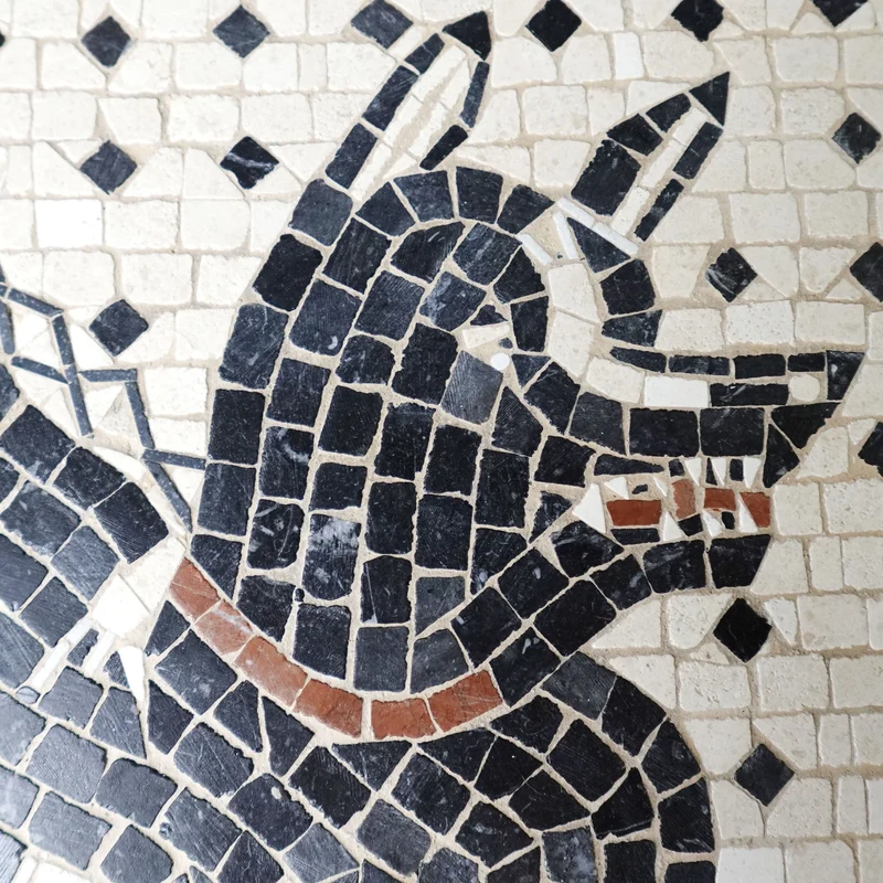 Mosaïque Cave Canem - en marble