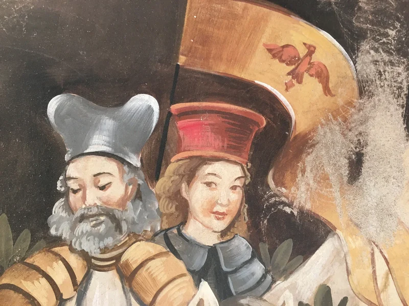Peinture Fresque Renaissance : Profiter de la victoire