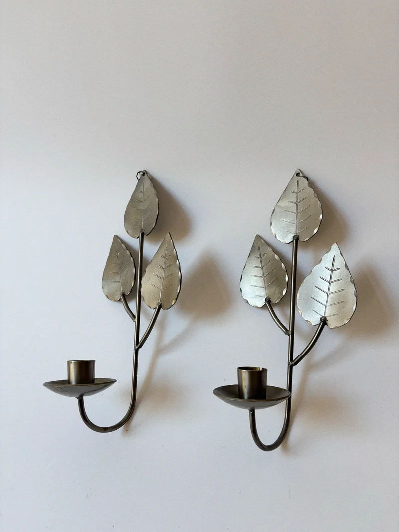 Metal Wall Candleholders, Sweden