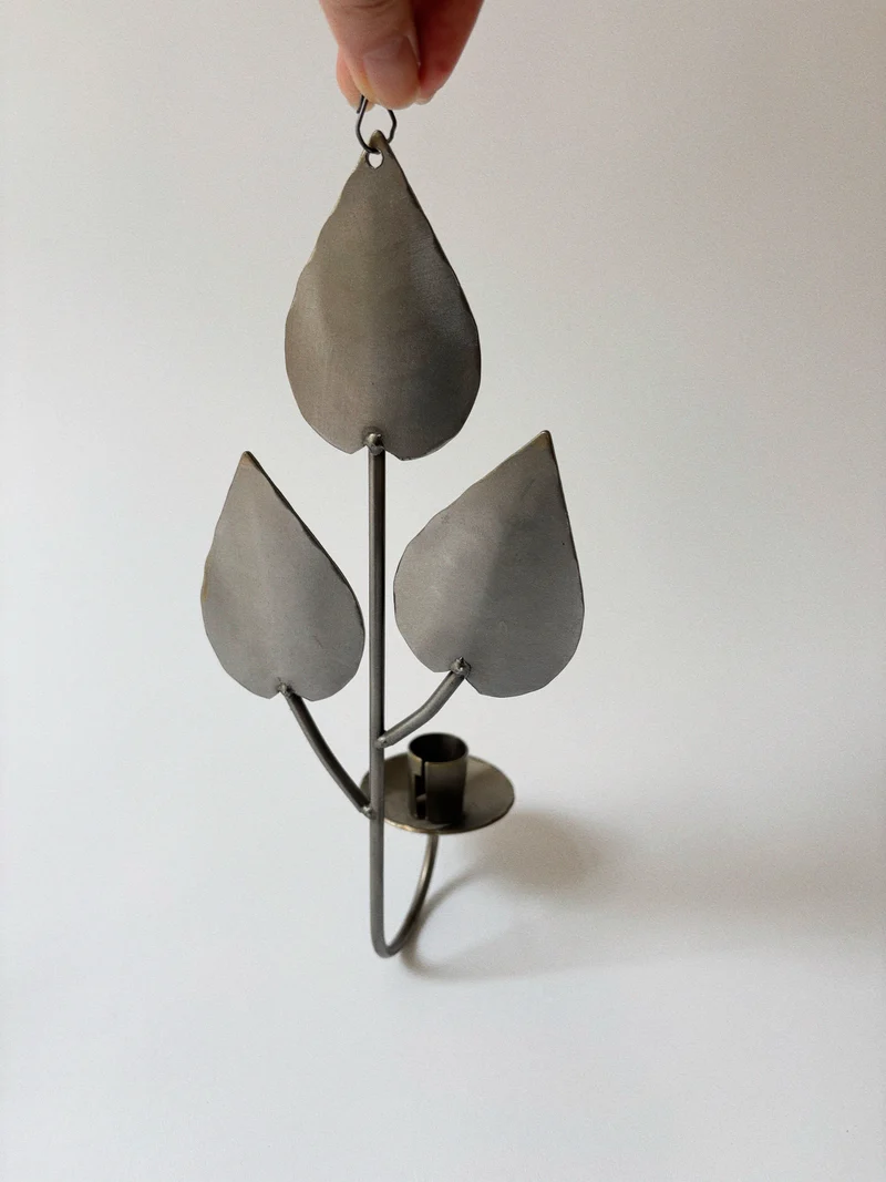 Metal Wall Candleholders, Sweden