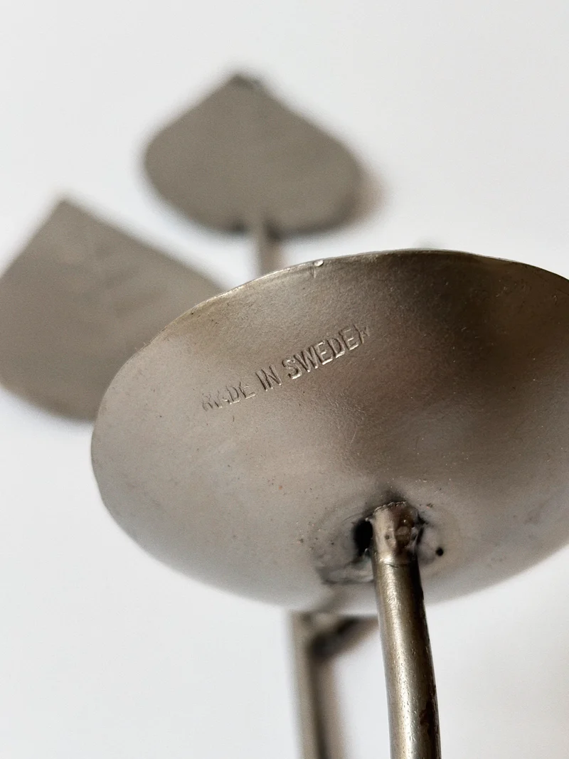 Metal Wall Candleholders, Sweden