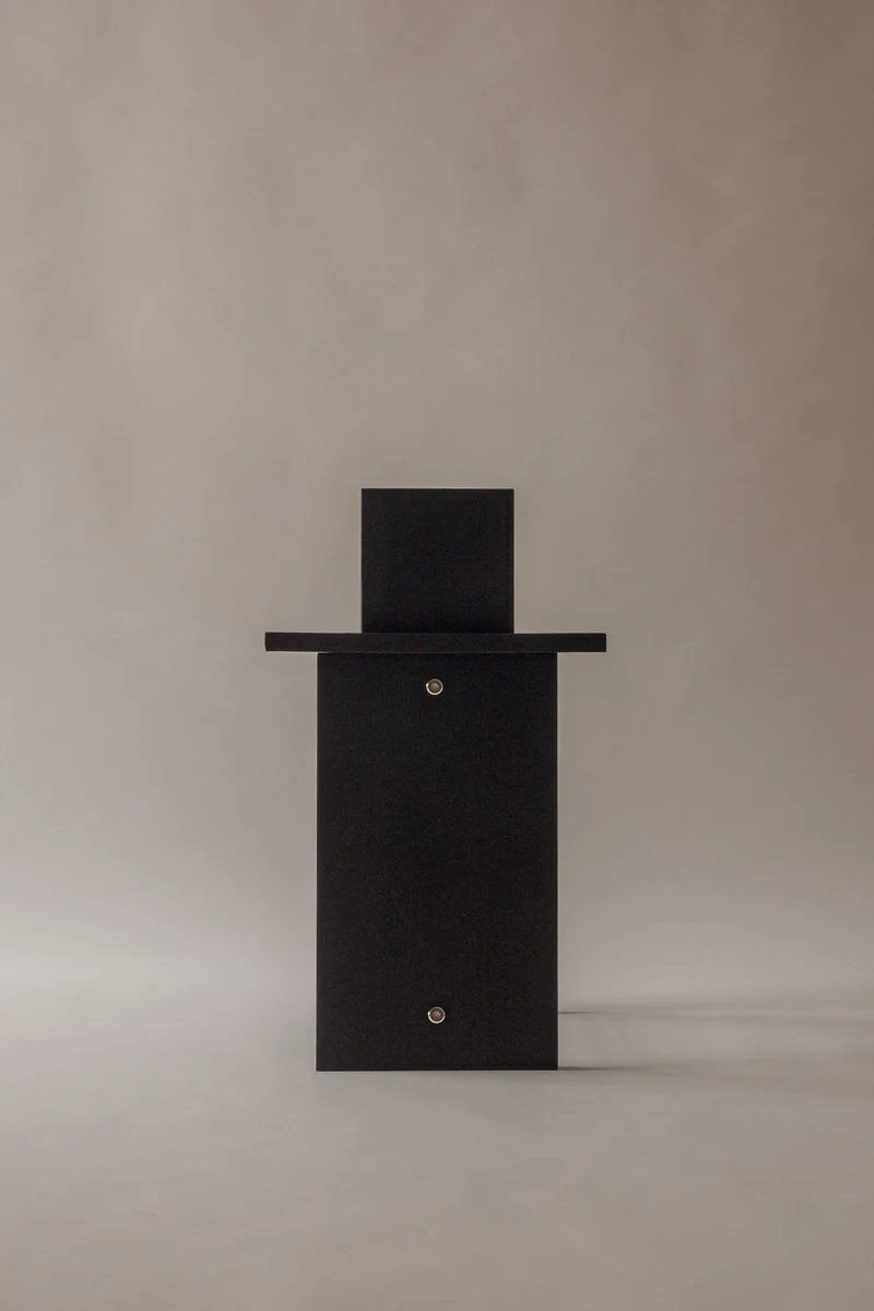 The Memory Stool - Chair in Wood and Metal