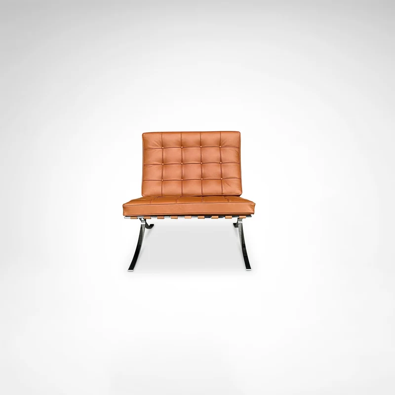 Barcelona lounge chair MR90 by Mies van der Rohe for Knoll