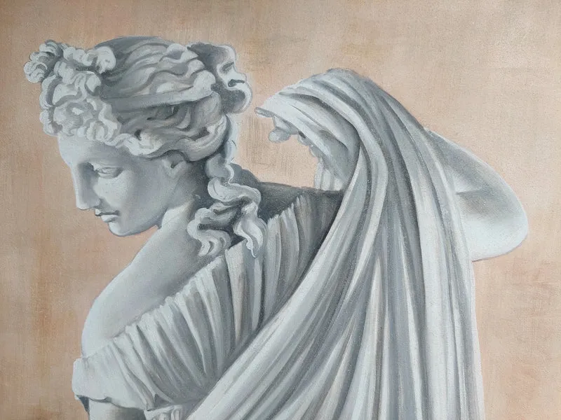 Peinture Fresque : Aphrodite Kallipygos