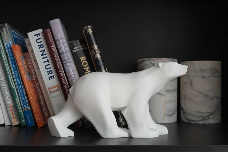 Sculpture d'Ours Polaire (Ours Blanc de François Pompon)
