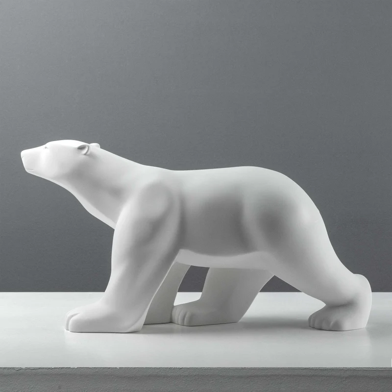 Sculpture d'Ours Polaire (Ours Blanc de François Pompon)