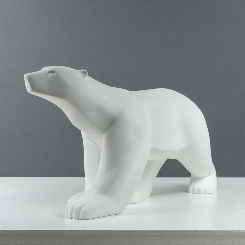 Sculpture d'Ours Polaire (Ours Blanc de François Pompon)