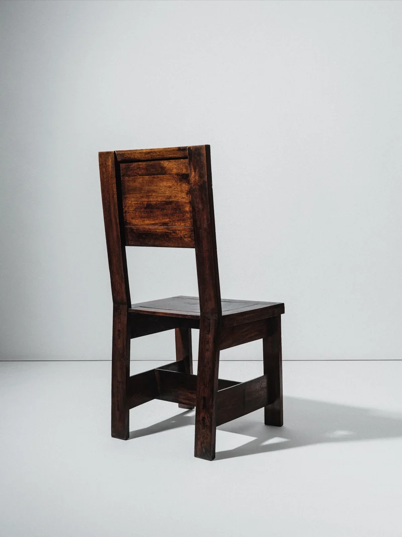 Giovanni Michelucci, Set of Four Wood Side Chairs, Italian Modernism, 1919