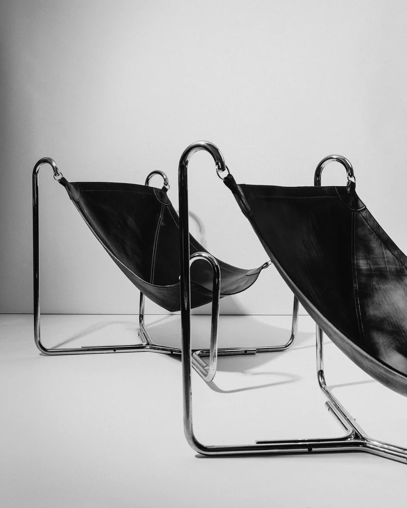 Gianni Pareschi & Ezio Didone, Baffo Lounge Chairs, Pair, Italy, 1969