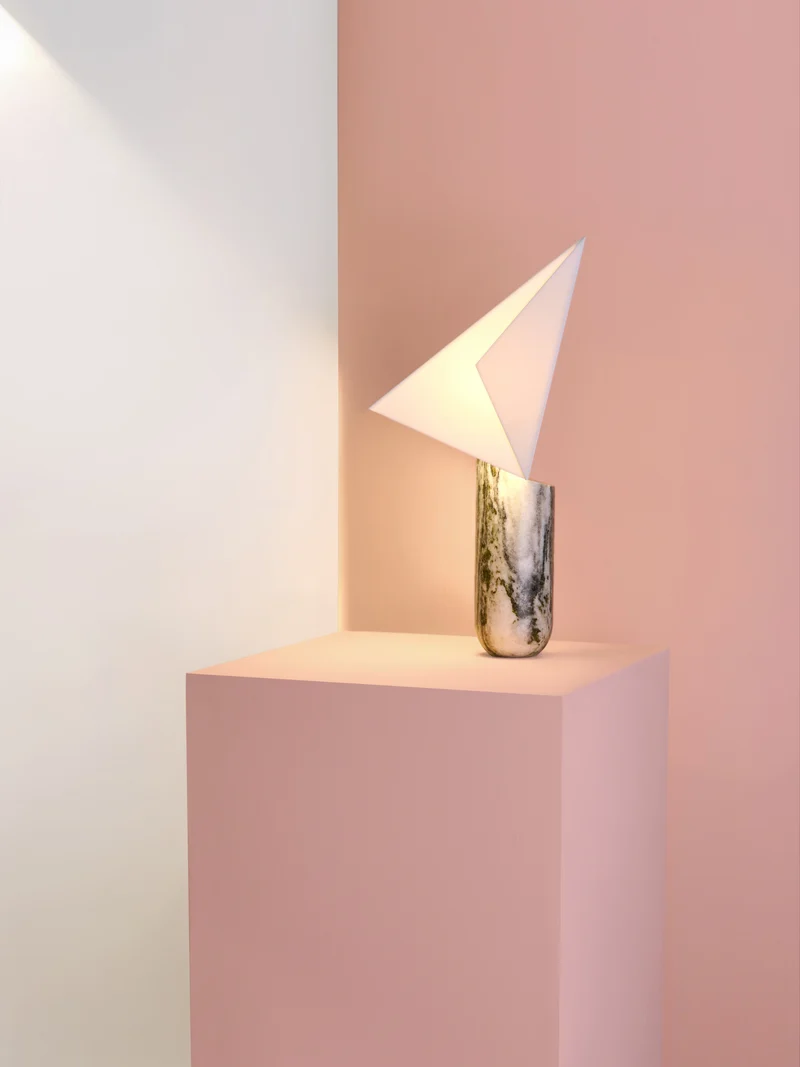ACME Green Marble table light